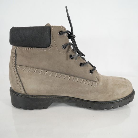 AVIREX USA Women's Hiking Boots Gray Suede Leather Top Upper AVB30032-06 Size 6 - Picture 2 of 14